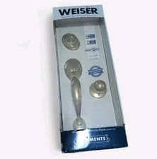 NEW Weiser Entry Door Handle Outer Trim Chrome Silver Exterior Door Hardware 