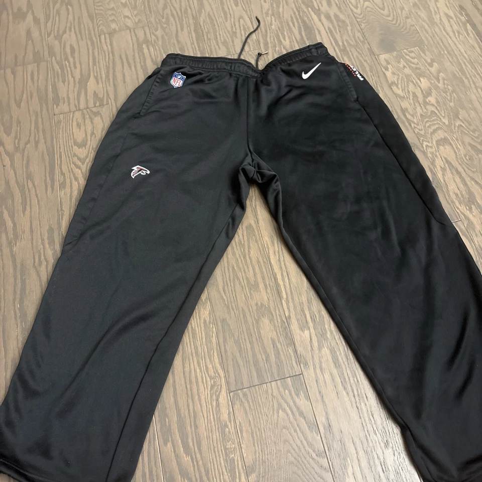 Nike NFL On Field Apparel Atlanta Falcons Pantalones deportivos Pantalones Negro Equipo Edición L Foto 4 de 4