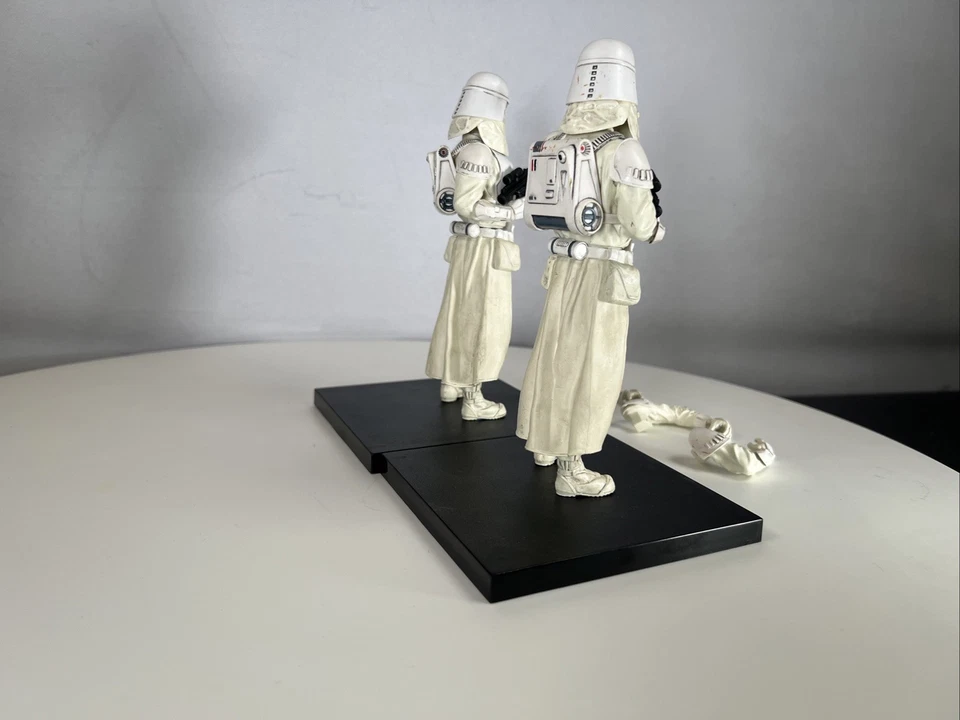 Star Wars Kotobukiya ARTFX Snowtrooper Lot – 2 Figures + Extra Arms Loose ESB - Image 3 of 4