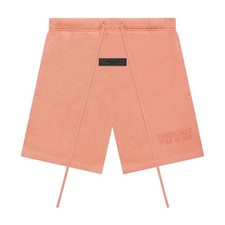 Essentials Fear of God Peach Sweat Shorts Drawstring Men's Casual