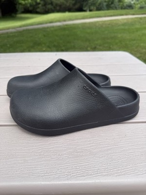 Crocs Dylan Clogs Slip-On Size Men's 5/Women's 7 Black