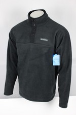Columbia Men's Steens Mountain Half Snap II Fleece Pullover Black AM3071