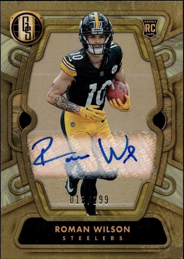 Ron Wilson Rookie Card 2024 Panini Gold Standard - Rookies Roman Wilson #148 Autographs /299 ...