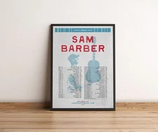 Sam Barber The 2025 North America Tour Poster