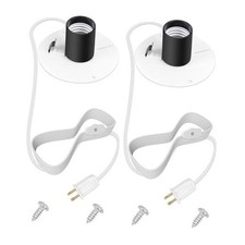 4.9Ft Blow Mold Light Kit Replacement, 3.5 Inch Light Board with 2 light base