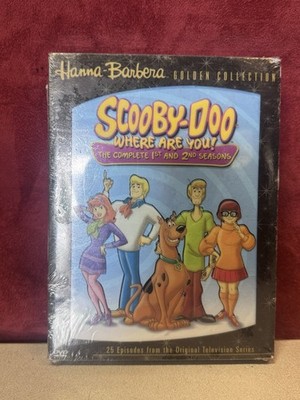 Hanna Barbera Golden Collection Scooby-Doo Where Are You! Seasons 1&2 New Sealed