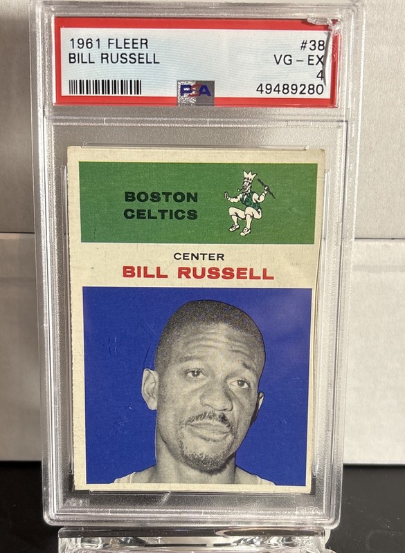 1961-62 Fleer - Bill Russell #38