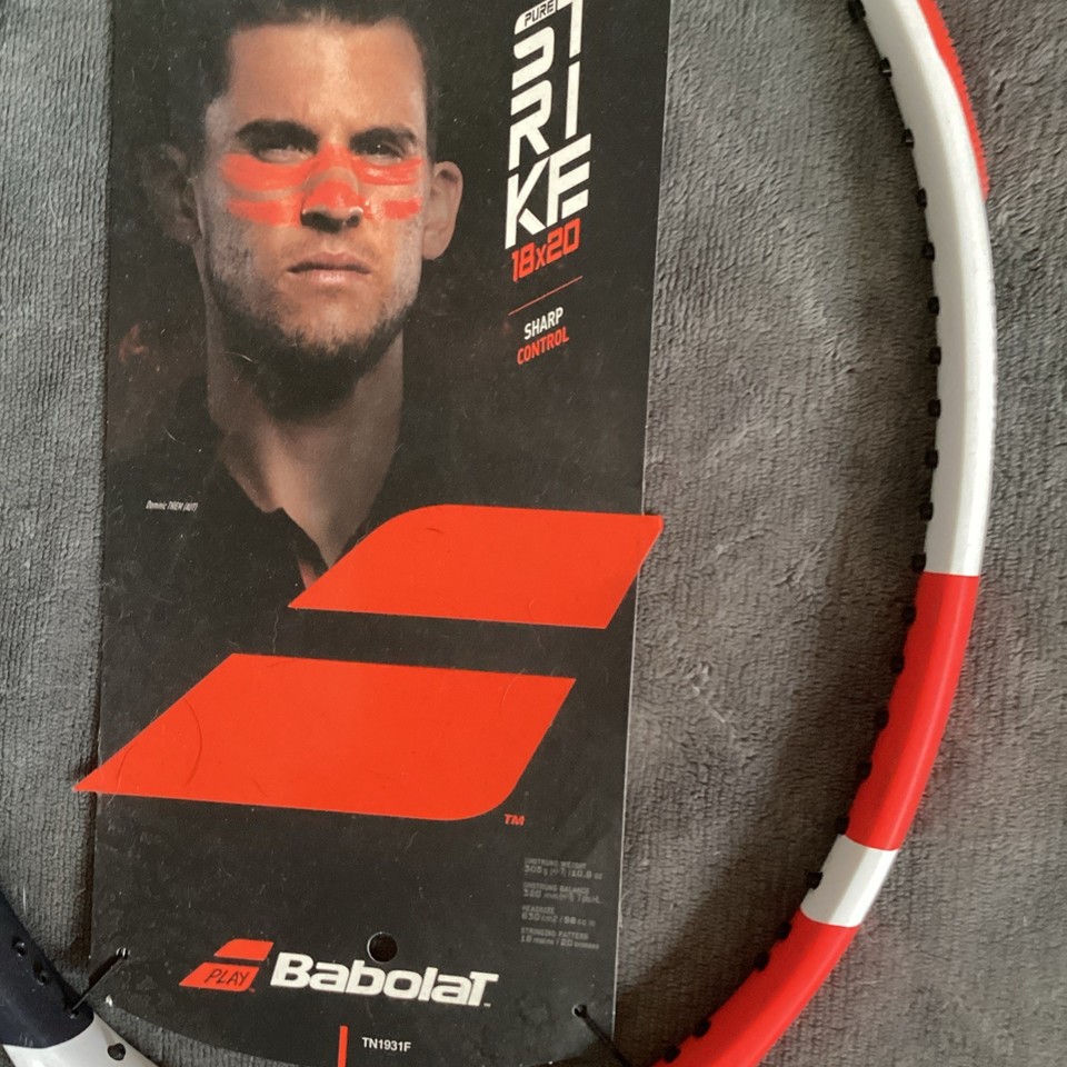 Babolat Pure Strike 18x20, 4-1/4, NEW | eBay