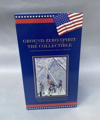 Historic 911 Ground Zero Spirit Collectible 1:18 Scale Pewter Statue