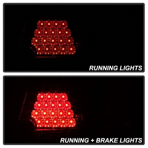 BMW 3-series 02-05 E46 4dr Smoke LED Rear Tail Lights Set Brake Lamp 4 Door - Picture 4 of 5