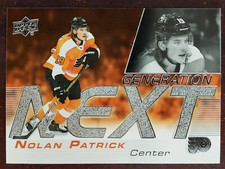 2019-20 Upper Deck Generation Next Nolan Patrick Hockey Card #GN-12 Flyers