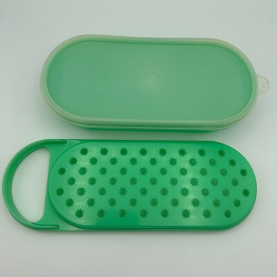 Tupperware Oval Jadeite Handy Cheese Vegetable Shredder Grater 1374 1375 1376