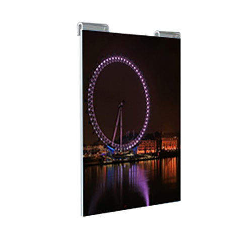 A2 Hook Over rod displays Acrylic Poster Holder Retail Shop Window Signs display - Picture 5 of 6