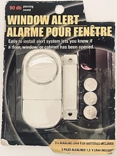 Security Alarm For Window, Door, Cabinet, Wireless, Easy to Install 