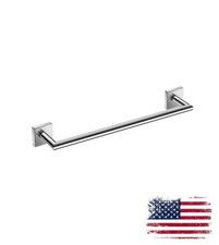 Modern NeoClassic 32-inch Bathroom Towel Bar Rail Stainless Steel Chrome Rack