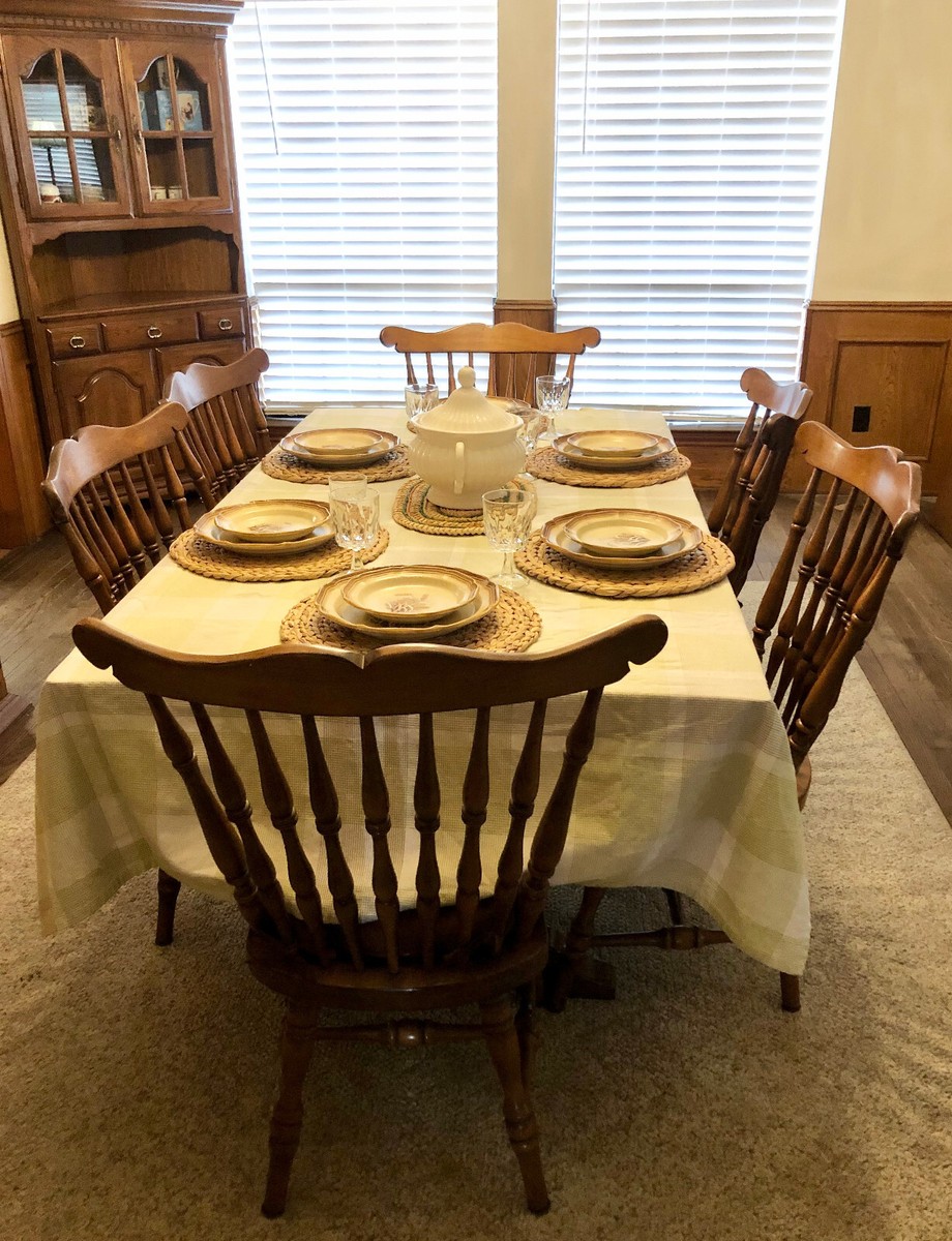 VINTAGE Mikasa Dinnerware WHOLE WHEAT #E8000 JAPAN 7-Pc Set (1976