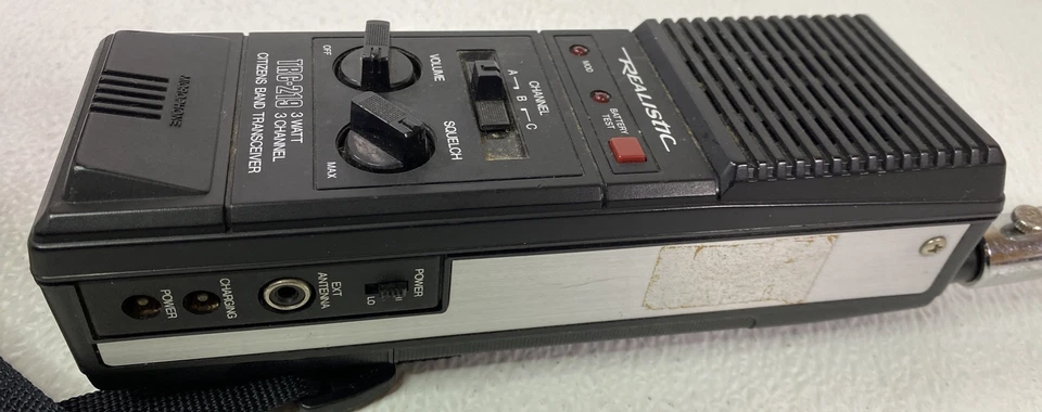 Realistic TRC-219 Walkie Talkie 3 Watts 3 Channel"Stranger Things" citizens band - Image 4 of 4