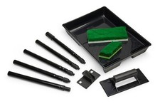 Harris Decking Kit Decking Pad With Extension Pole Stain Oil Treatment