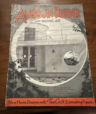 American Builder Building Paper Magazine Plans Ideas July 1938 Architecture