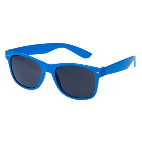 New Blue Framed Adult Retro Sunglasses Mens Womens Unisex Classic UV400 Glasses - Picture 1 of 11