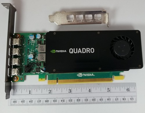 Nvidia Quadro K1200 4GB GDDR5 4x HDMI Mini DisplayPort's Quad Win 10 Video Card - Picture 9 of 10