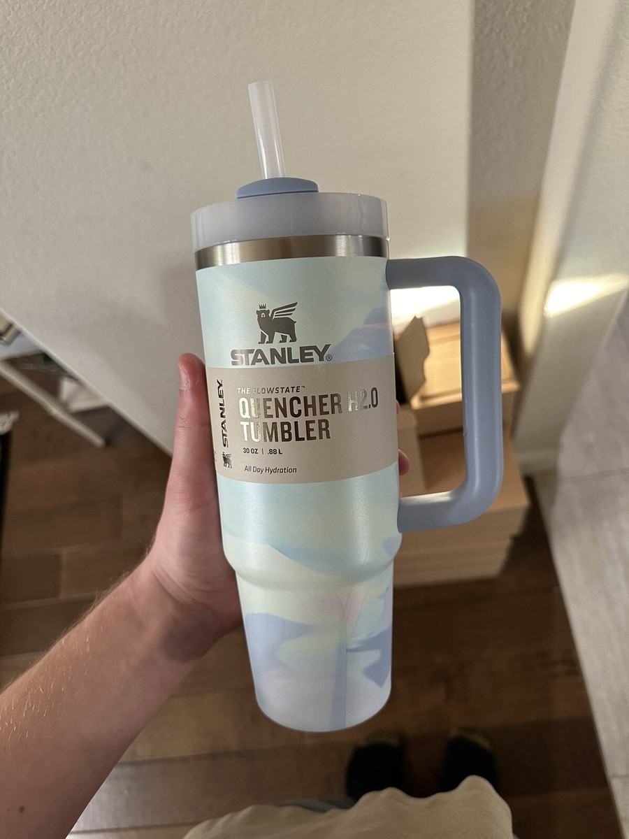 Stanley 30oz Cool Serene Brushstroke Clean Slate Quencher H2.0
