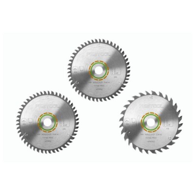 Festool Kreissägeblatt Set KSB-SORT/3 W 160x2,2 für TS55 TSC55 ATF55 AP55 578565