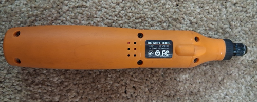 HARDELL Mini Cordless Rotary Tool, USB Charging, 5-Speed Rotary Tool Kit Used - Picture 6 of 10
