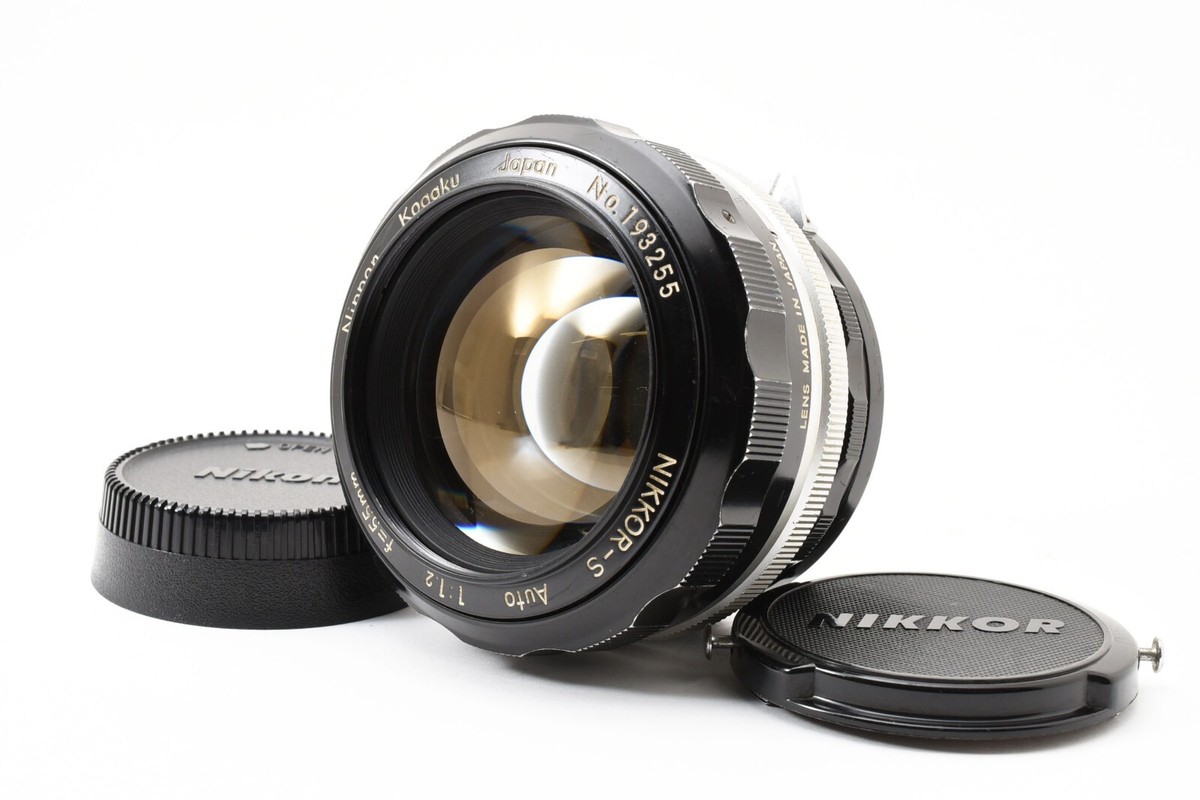 ⏯️[Opt mint] Nikon Nippon Kogaku Nikkor-S Auto 55mm f/1.2 Non Ai
