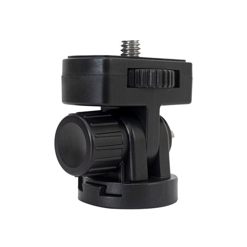 1/4" Hotshoe Mount Adapter 360 Degree Rotatable Aluminum Tripod Head - Zdjęcie 7 z 9