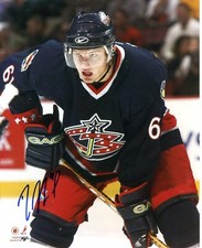 Rick Nash Autographed 8x10 Columbus Blue Jackets   # S286