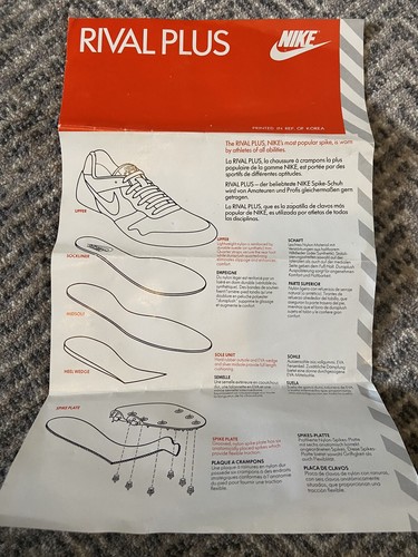 Vintage Rival Plus Trainers (1980’s) - TRUSTED SELLER ✅ - Picture 3 of 11