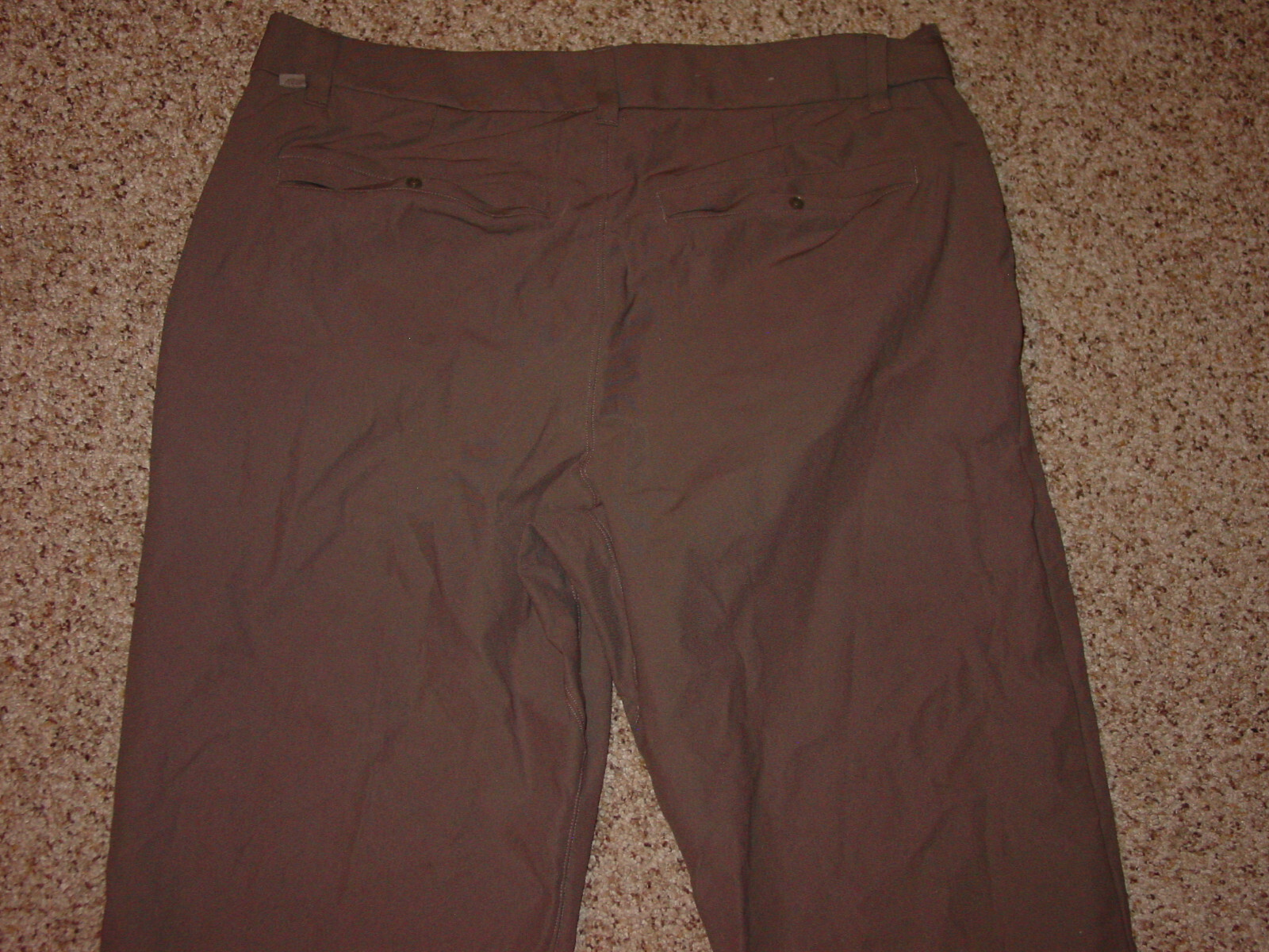 Mens Lululemon Pants Solid Brown Lightweight Stra… - image 6