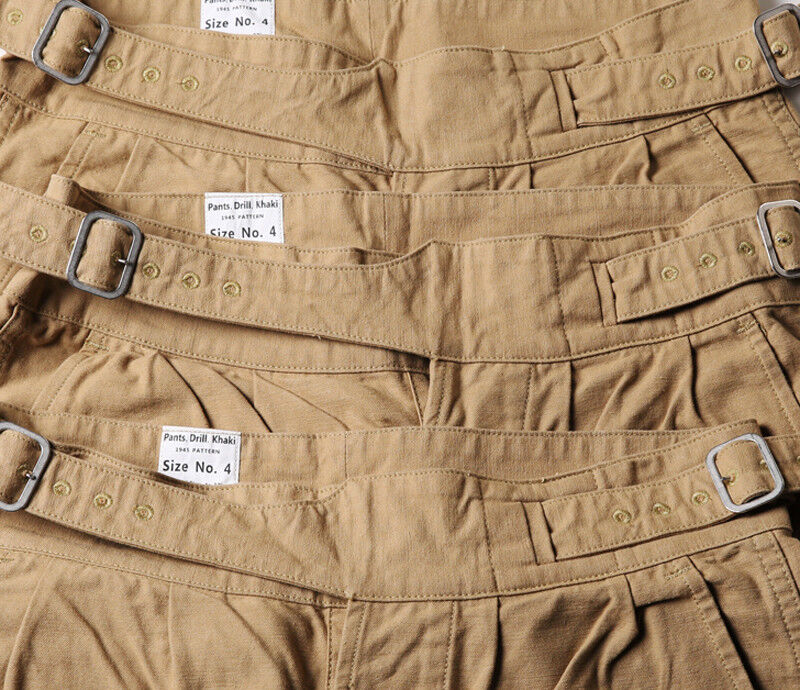 NON STOCK Gurkha Pants Vintage UK Army Military Trouser For Men Khaki Olive
