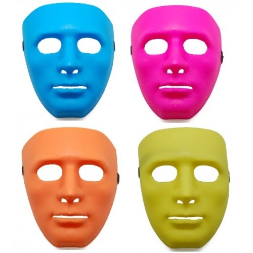 LEER ERWACHSENE MÄNNER WEIBLICH MÄNNLICHES DRAMA KOSTÜM GESICHTSMASKE MARDI GRAS PURGE PHANTOM - Bild 2 von 7