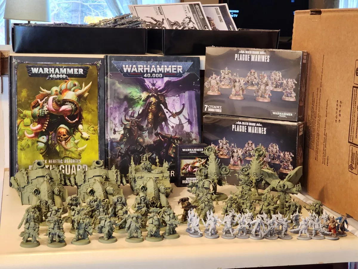 Warhammer 40k Death Guard army lot