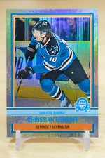 2009-10 O-Pee-Chee Retro Rainbow /100 #167 Christian Ehrhoff - San Jose Sharks