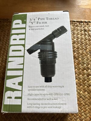 Raindrip R605DT 3/4 in. Drip Irrigation, Well Water, Pack of 1, Opened. As Is