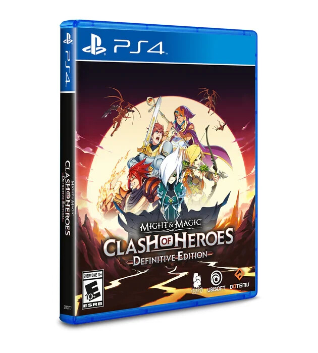 MIGHT & MAGIC CLASH OF HEROES: DEFINITIVE EDITION LIMITED RUN GAMES PS4 NEW