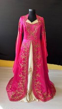 Traditional Pink Bindalli Dress, Turkish Sultan Women's Costume, Ottoman Model