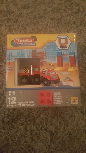(2) Tonka Mighty Builders Construction Figure Playsets 12pcs each NIB - Picture 3 of 5