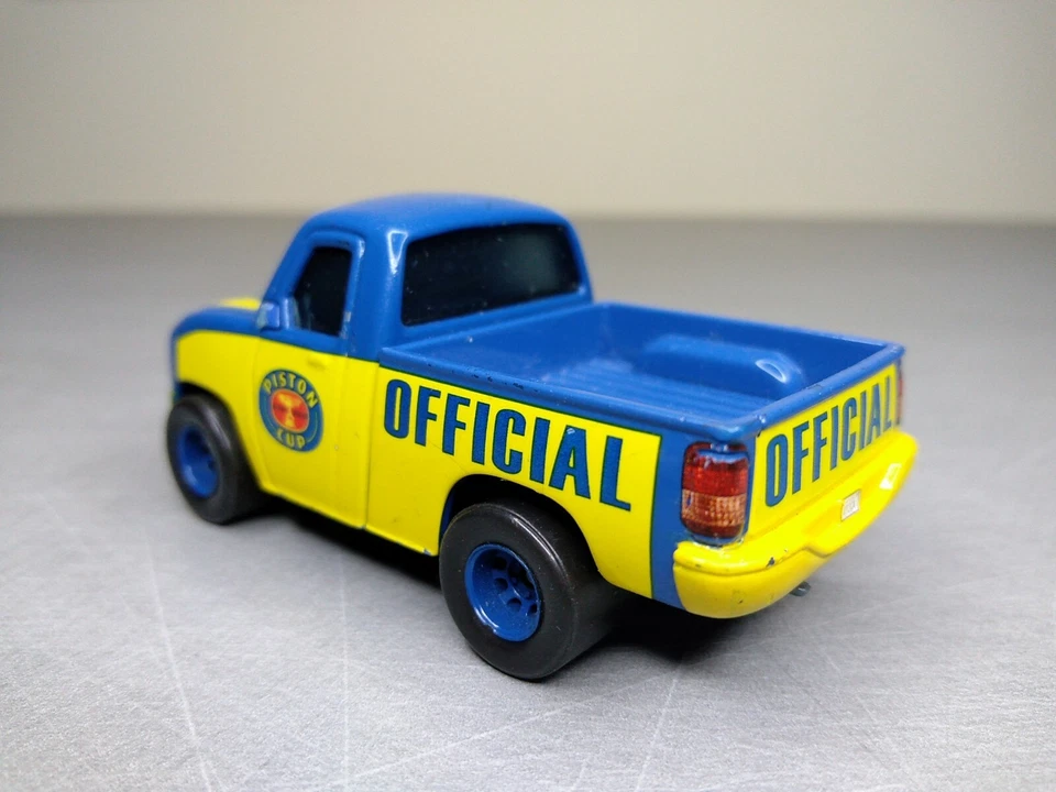 Disney Cars Dexter Hoover Pick ‑ Up Lenticolare Eyes Metallo 1/55 Kit Cup - Tbe - Immagine 4 di 4