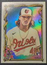 2023 Topps Allen and Ginter Hot Box Silver Portrait #2 DL Hall RC