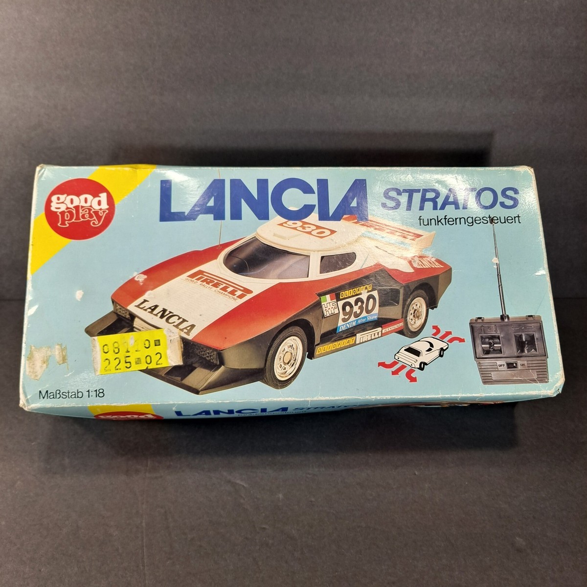 Good Play Lancia Stratos Rally Remote Control R/C Car Retro 80s