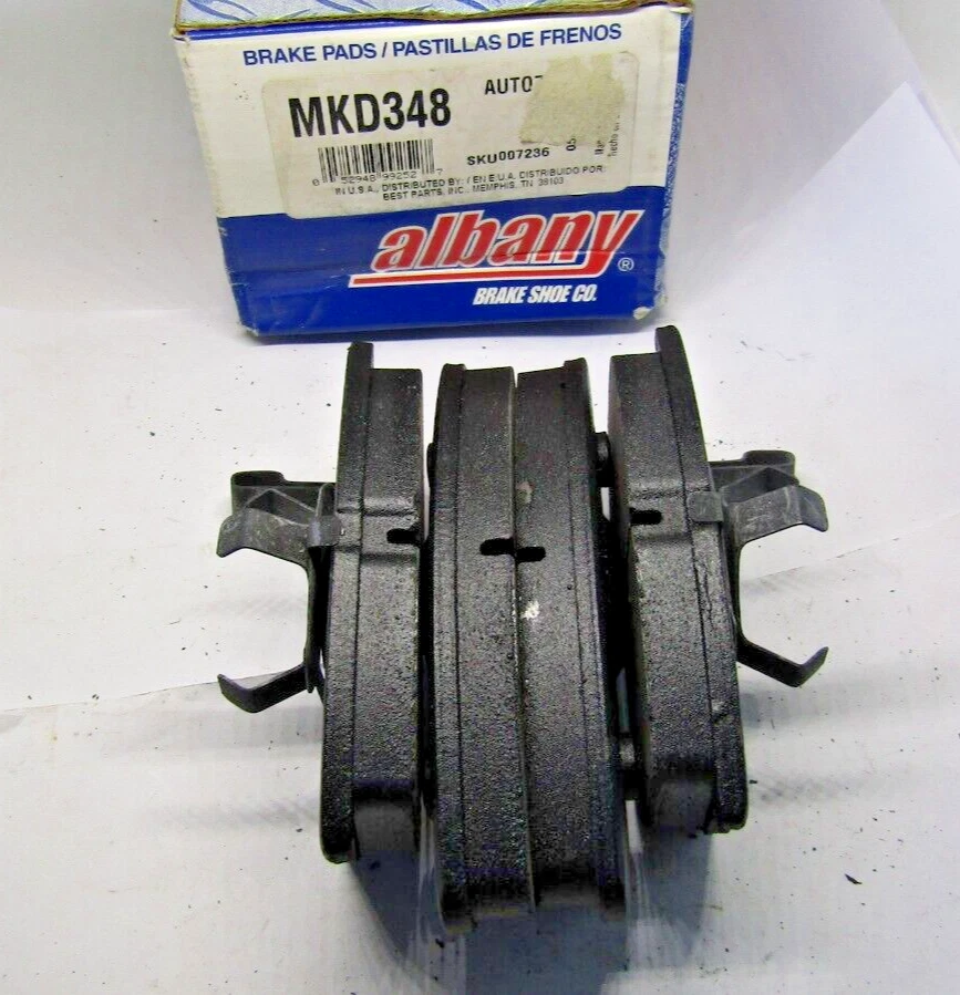 MKD348 87-89 MAZDA  TRACER  323 NEW FRONT  BRAKE PADS Foto 4 de 4
