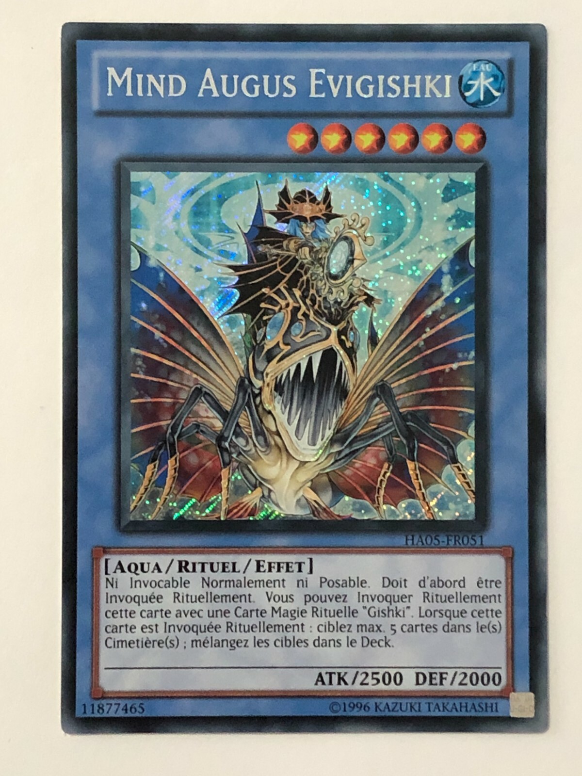 Carte YuGiOh JCC Mind Augus Evigishki HA05FR051 eBay