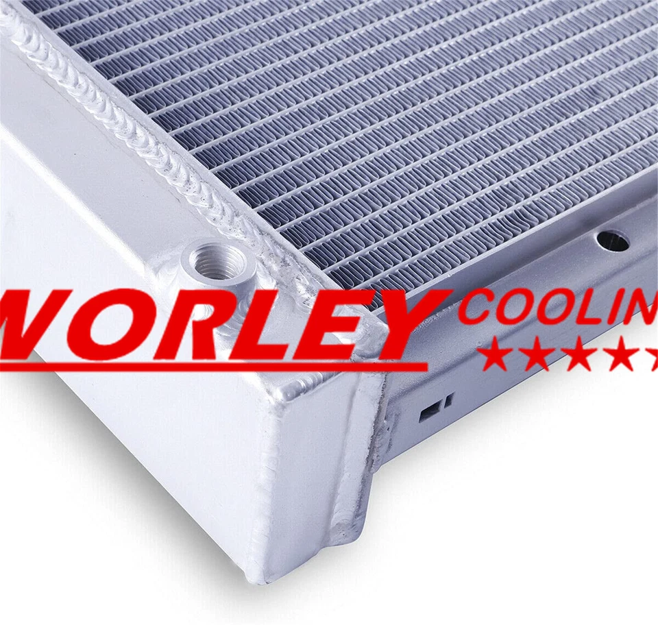 3 Row Aluminum Radiator For 1967-1981 Pontiac Bonneville 5.0L 5.7L 28" WIDE CORE - Image 4 of 4