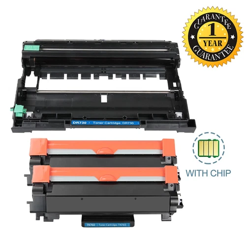 DR730 Drum And TN760 TN730 Toner For Brother HL-L2350DW HL-L2370DW MFC-L2710DW
