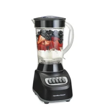 Hamilton Beach Smoothie Blender, 48 oz. Jar, Stainless Steel Blade, High Speed,