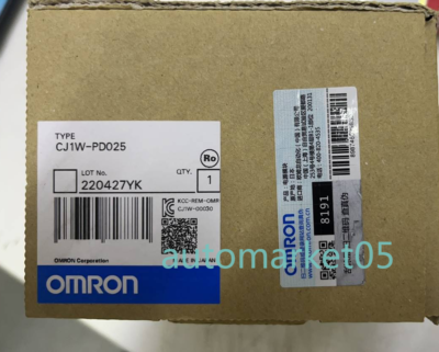 CJ1W-PD025 New In Box Omron CJ1W-PD025 Power Supply Unit | eBay